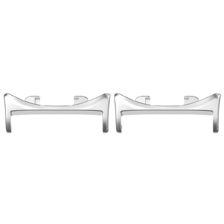 

Элегантные металлические звенья-соединители для часов Fit 20 мм Быстрая эффективная установка Улучшает общую эстетику и безопасность 2 шт. серебряный