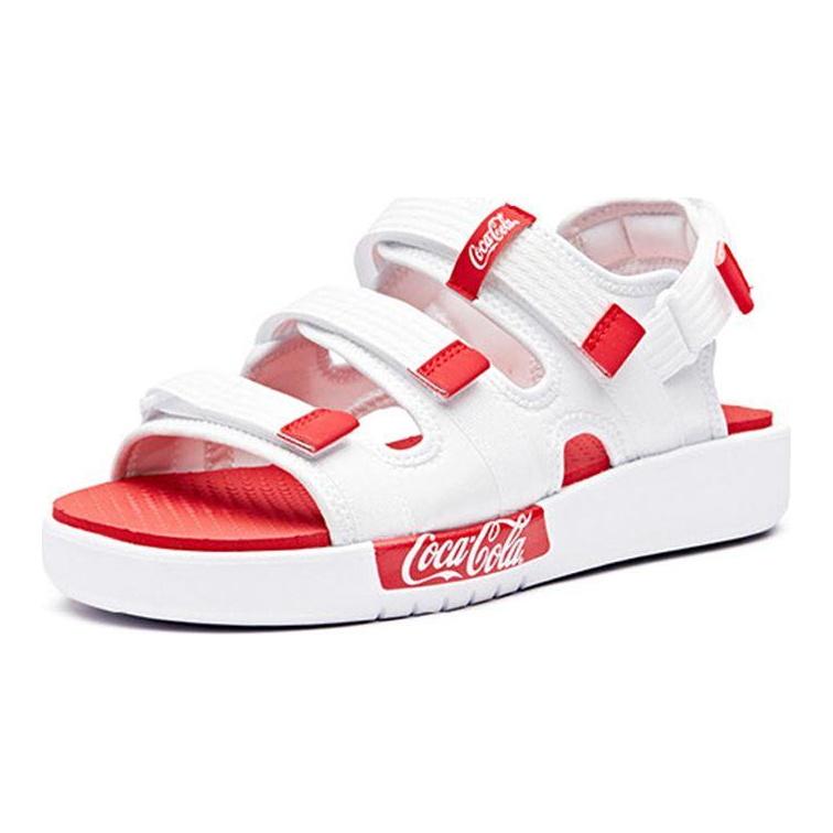 Coca-Cola, Anta Coca-Cola X Anta Sandali da Spiaggia Sandali Donna Bianco 92926971A-9