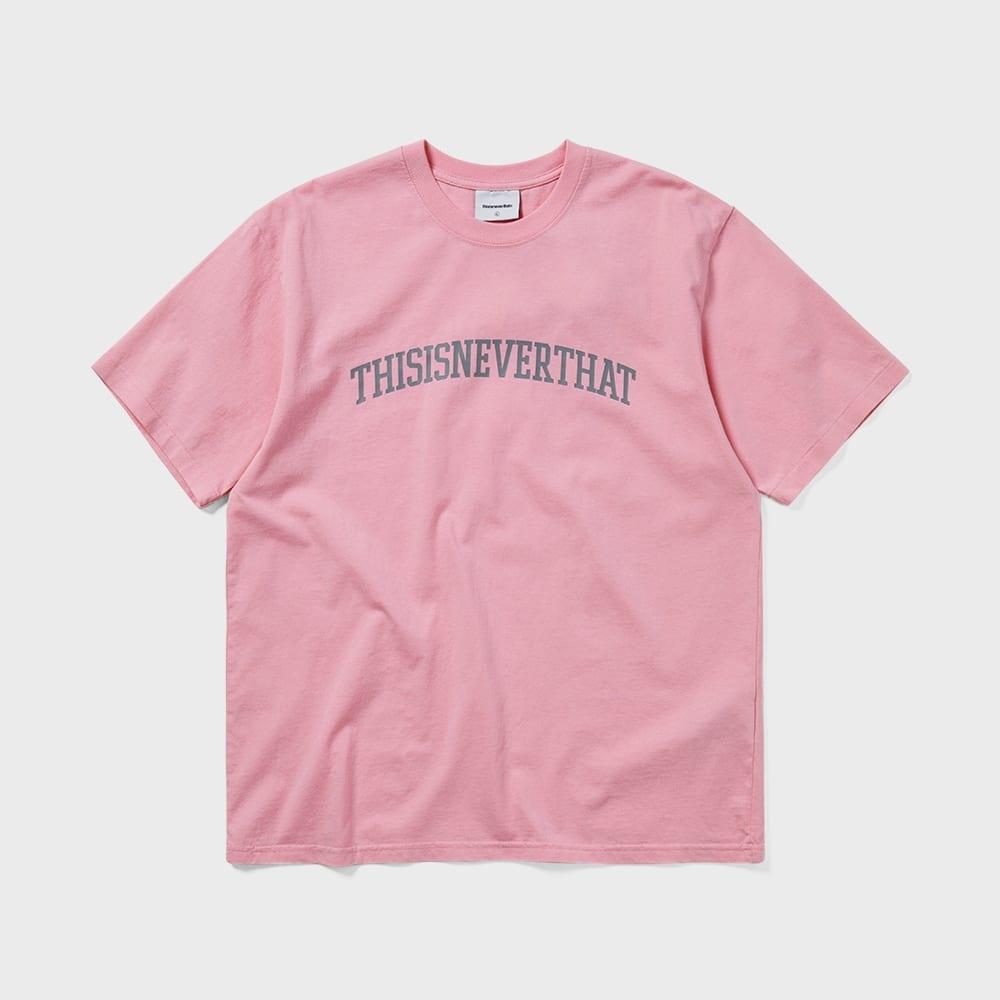 ThIs Is Never That Arch Logo Tee Pink M