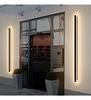 Nordic Style Linear 110/220V 11W LED IP65 Aluminum Alloy Outdoor Waterproof Garden Porch Wall Light Fixture