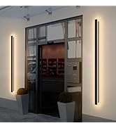 Nordic Style Linear 110/220V 11W LED IP65 Aluminum Alloy Outdoor Waterproof Garden Porch Wall Light Fixture