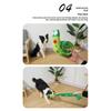 Dog Puzzle Feeder Interactive Toy Indestructible Plush Sound Squeak Puppy Toys For Resistant Foldable Snail Dogs Pet Supplies
