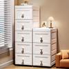 Morandi Multi-layer Plastic Drawer Storage Cabinet for Bathroom Use