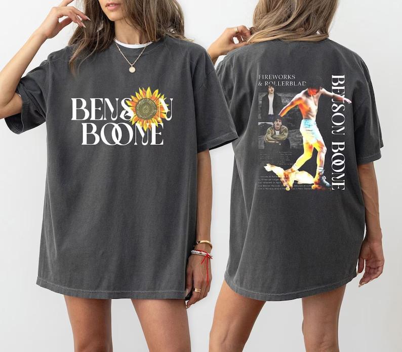 Benson Boone World Tour T Shirt Unisex T-Shirt S