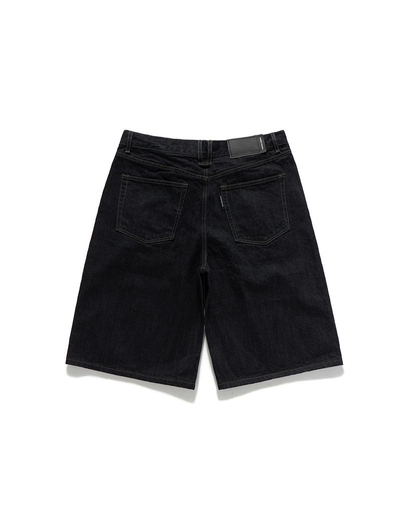 Eoneopegtideuesensyeol Relaxed Bermuda Denim Shorts / Indigo