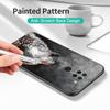 For Xiaomi Redmi Note 9 Global Phone Back Cover  Black Tpu Case Lion Wolf Tiger Dragon