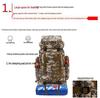 80L Waterproof Camouflage Hiking Backpack - Outdoor Tactical Gear for Men's Camping and Travel