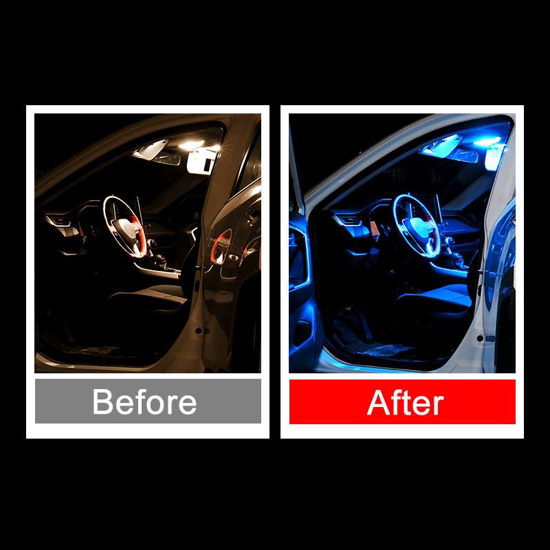 For Vauxhall Opel Corsa C D E Zafira A B Astra G H J K ignia A Vectra C Mokka X Meriva A B Car LED Bulbs Light Accessories