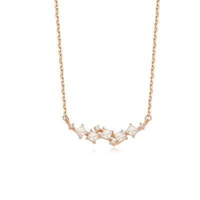 ] Silver Necklace Sc0878