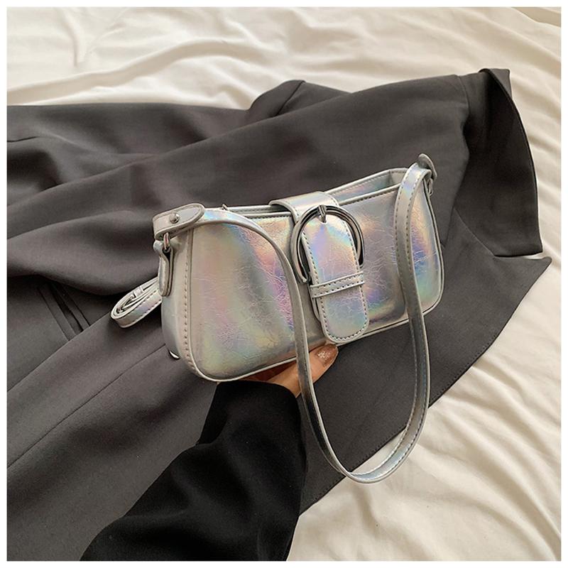 Single shoulder Korean crossbody bags for women versatile fashion bags small square bag women's shopping wallet
