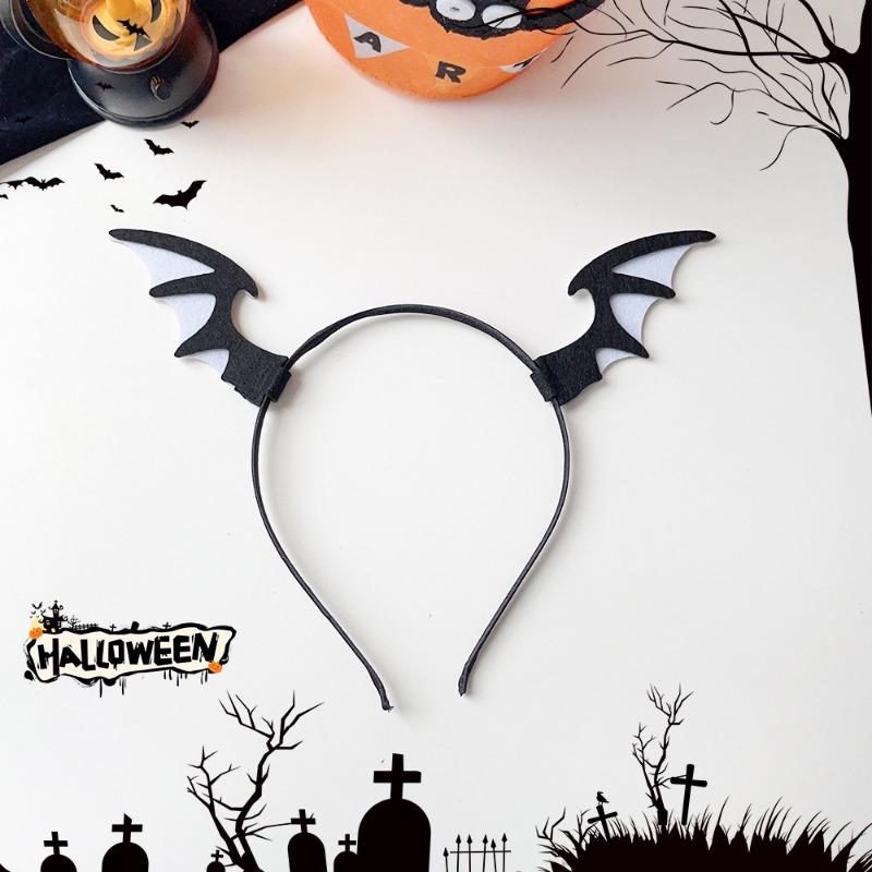 Halloween Funny Pumpkin Ghost Bat Side Clip Top Clip Festive Atmosphere Hair Accessory