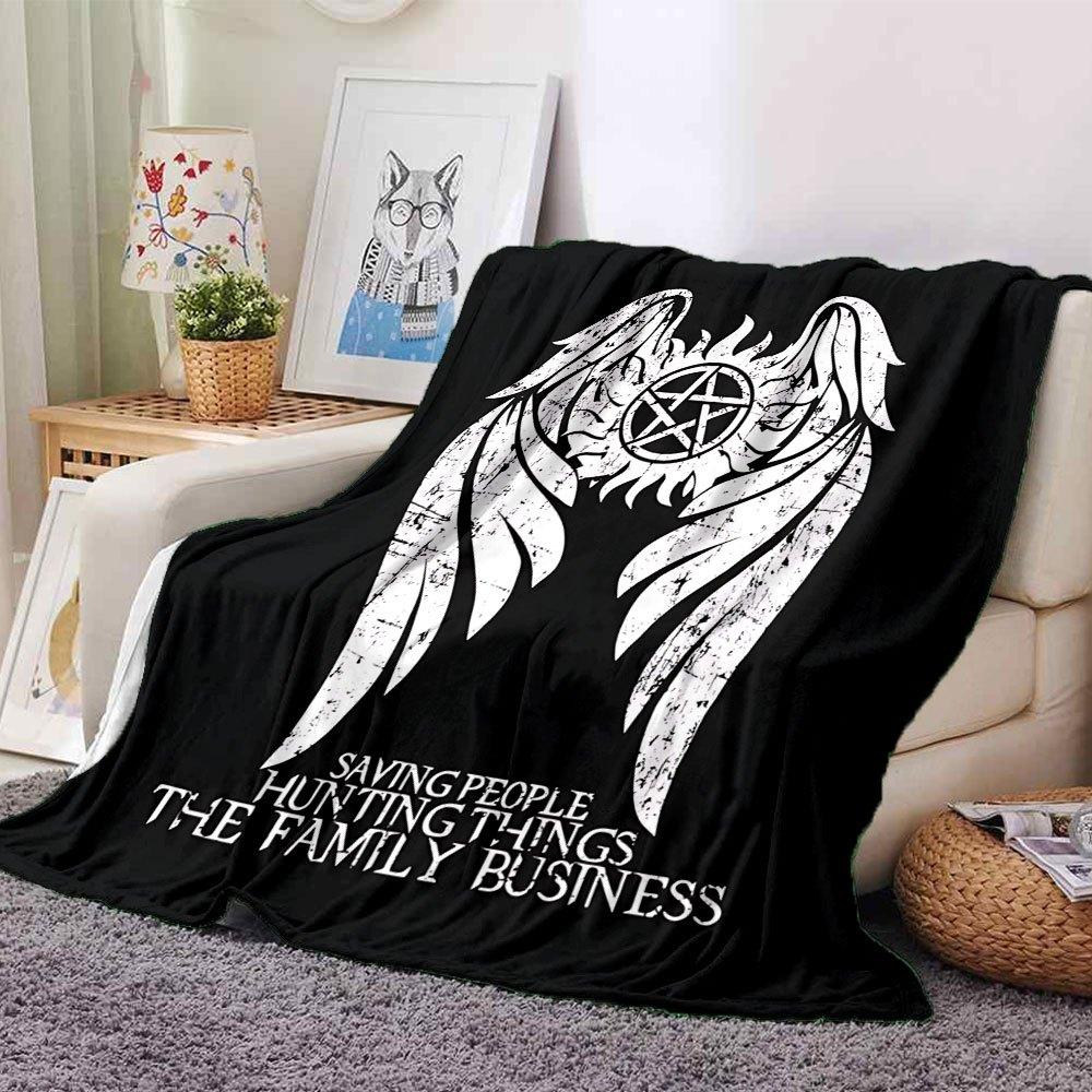1pc Supernatural 13 Blanket Soft Warm Throw for Home, Office, Travel All Season Cozy Bedding Gift, Office Cozy Accessory