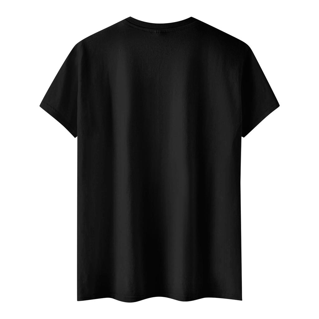 Fashionable Round Neck Short Sleeve Work Clothes Printed Tops For KID Summer Tops