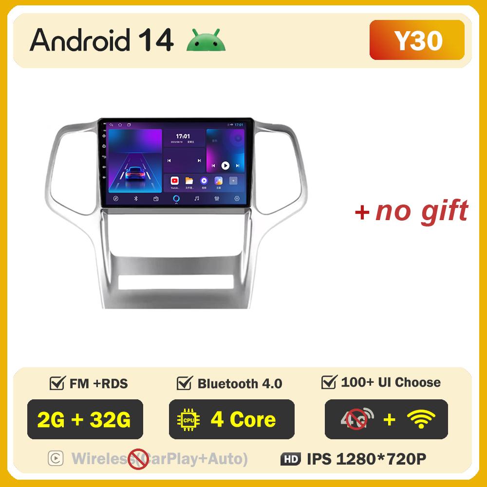 

Для Jeep Grand Cherokee WK 2 2008-2013 Carplay Android авто Радио Интеллектуальная система GPS Навигация Сенсорный экран 5G Wifi RDS
