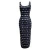 Heavy-Duty Rhinestone Bandage Evening Dress