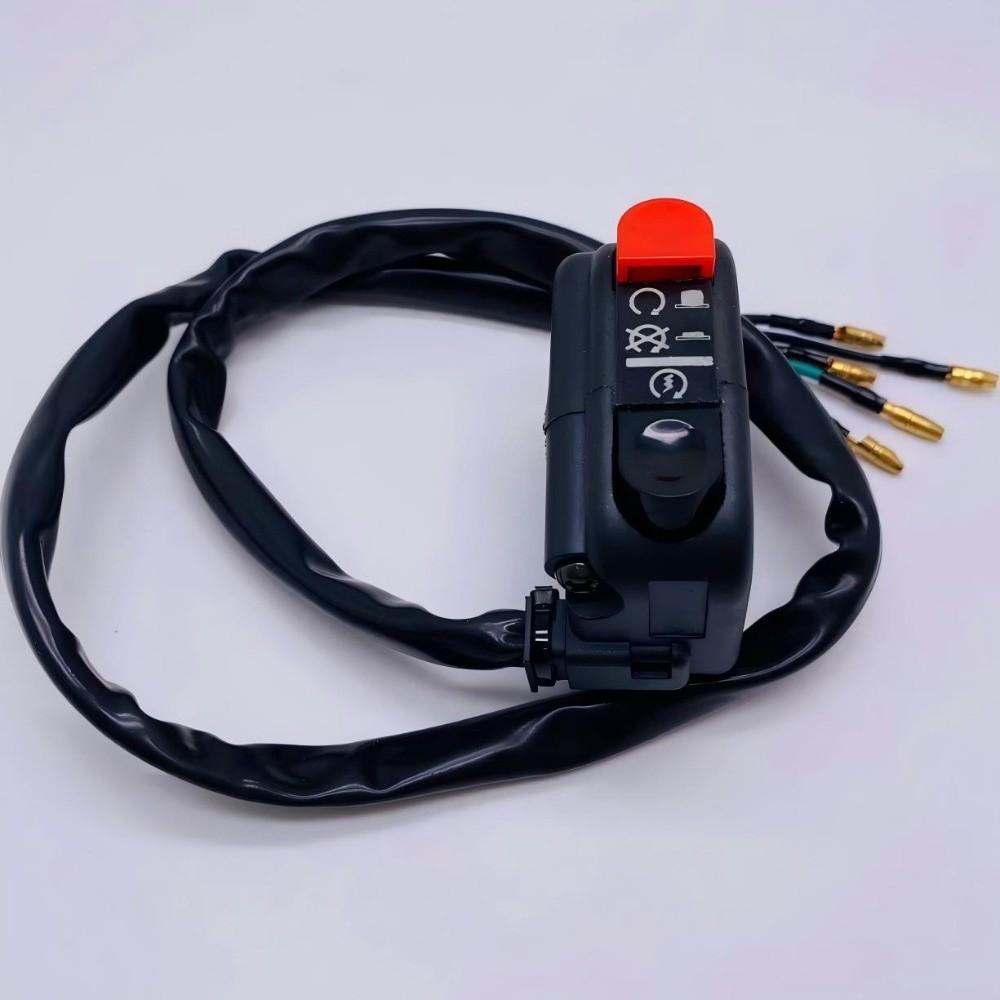 7/8 Inch Handlebar Mount Switch Start Stop Kill Function On Off Switch Button  For Motorcycle ATV