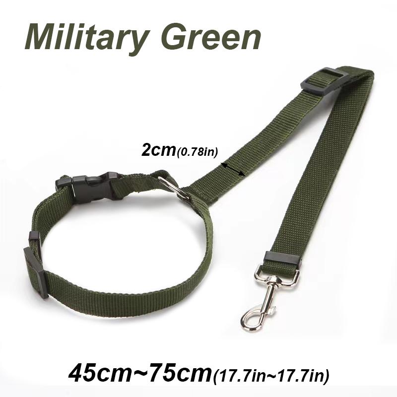 2 In 1 Pet Car Seat Belt Durable Nylon Dog Leash Backseat Dog Harness Lead Clip Safety Lever Traction Dog Collars Accessoires