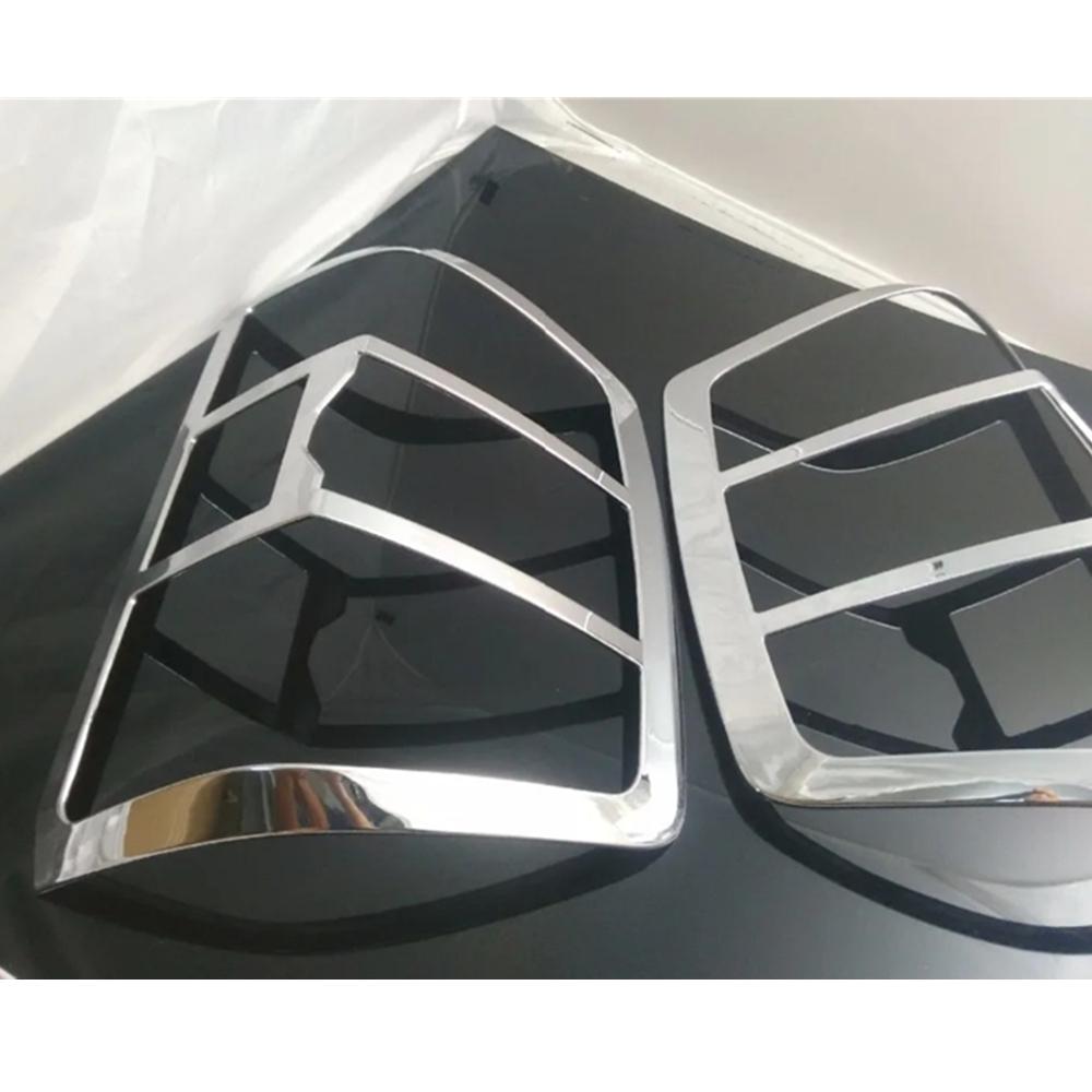 Triple Chrome Plated Tail Light Cover for 2014 15 16 For Chevy Silverado 1500/2500/3500