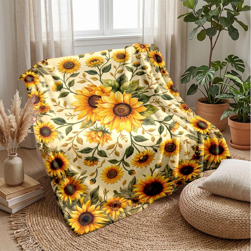 Starry Night Butterflies Theme blanket Lightweight Warm Flannel Blanket Decorative Throw Blanket for Home Decoration