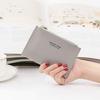 2023 Korean Style Women's Slim Wallet: Short, Simple Coin Purse with Zippered Card Holder