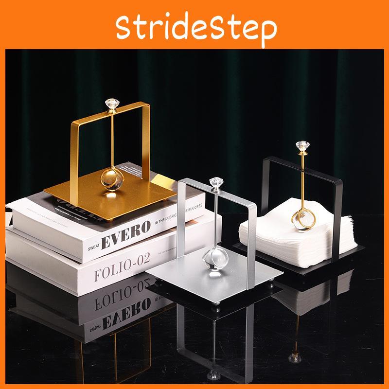 Luxury Metal Square Tissue Box Holder For Home Office Restaurant Table Decor