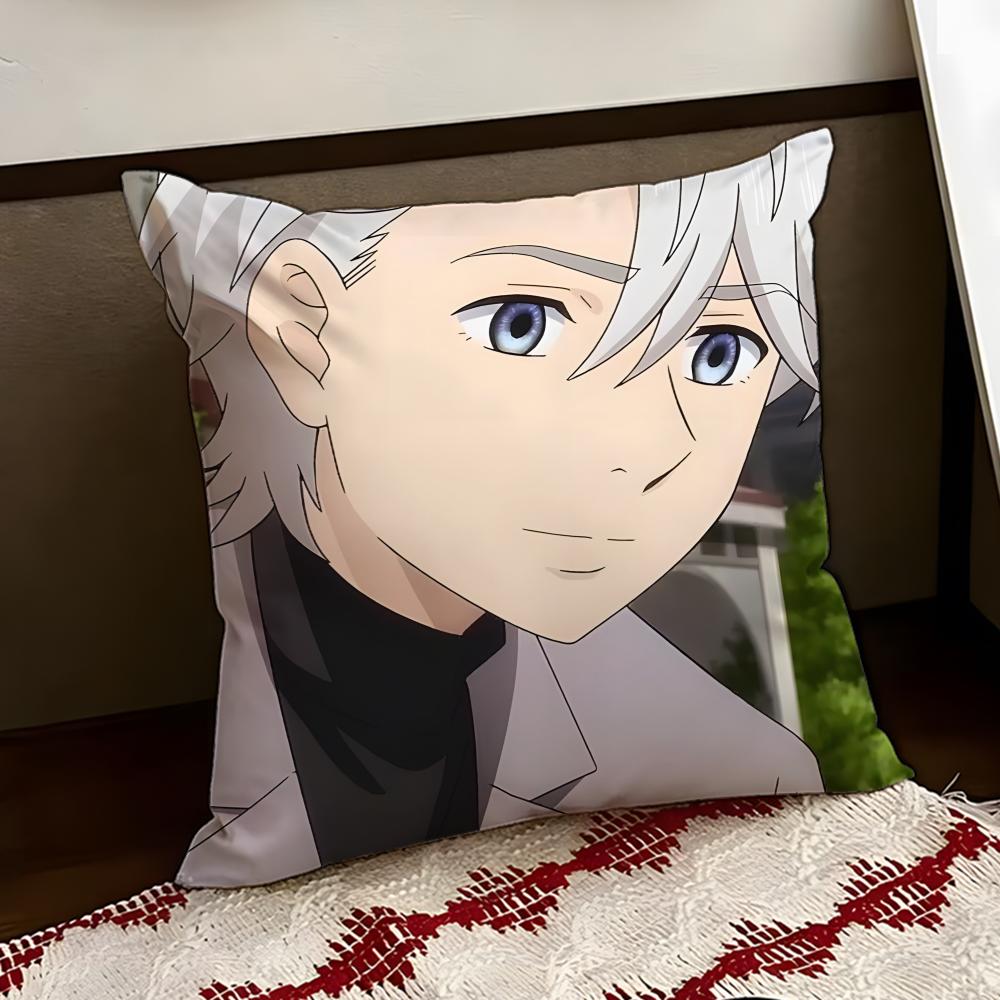 Anime The GGene of AI Cushion Cover Reversible Soft Durable Pillow Cover Home  Car MultiScene Use for Daily Comfort