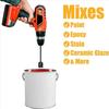 Epoxy Mixer Paint Drill Attachment Paddle Consistency Liquids Resin Head Stirrer Spiral Blade Stirring Rod Tool