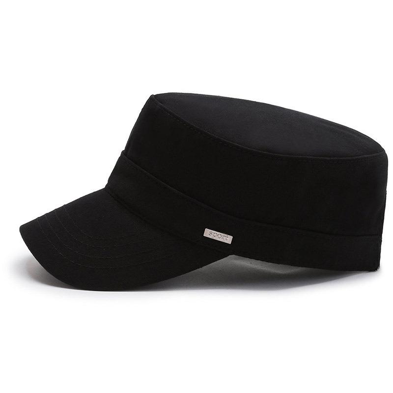 Hat Solid color Flat top hat Spring and autumn fashion Short brim sun hat Peaked hat Casual hat Trendy versatile