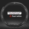 Carbon fiber Car Steering Wheel Cover for Citroen C4X C5X C5Aircross e-Berlingo C4 Cactus 2022 2023 2024 Auto Interior Accessory aoq123