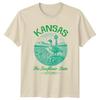 Kansas The Sunflower State Est TShirt Kansas Identity State Pride Gift