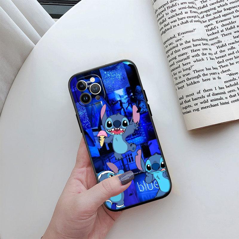 Cartoon Stitch Handyhülle für Samsung Galaxy S24 S25 Ultra FE Plus Edge A22 A24 A25 A35 A02S A21S