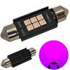 C5W C10W LED Bulb SV8.5 12-24V CANBUS 39mm - Pink Off-Road