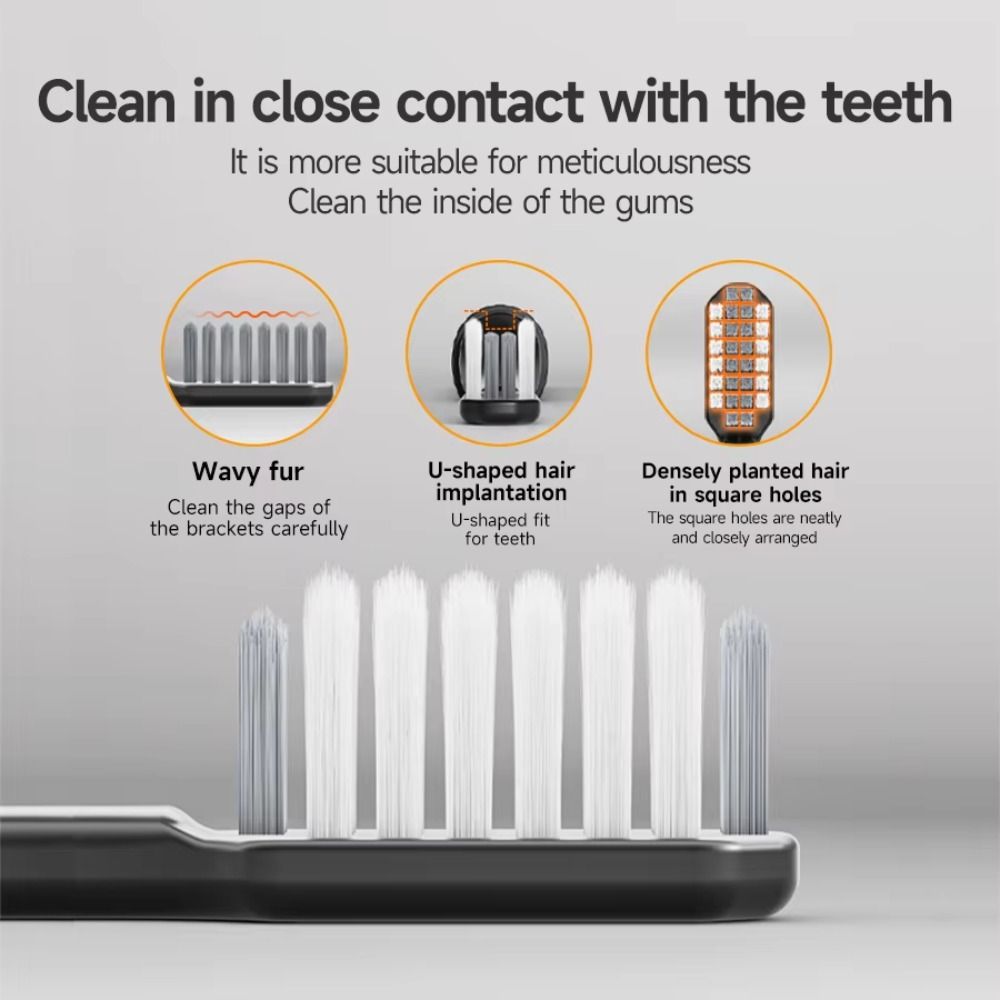 Mini Small Dental Brush Portable Adult Toothbrush New Travel Toothbrush  for Adult Business Travel