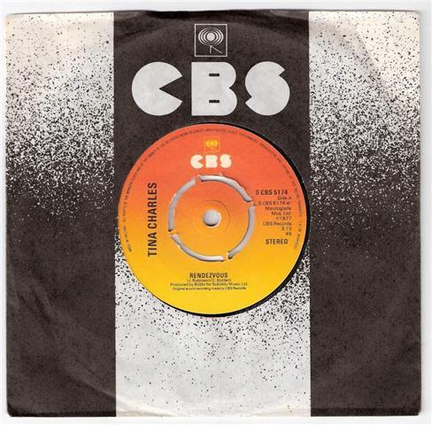 

7inch Record TINA CHARLES - Rendezvous SCBS5174 CBS 1977 UK Pop Used