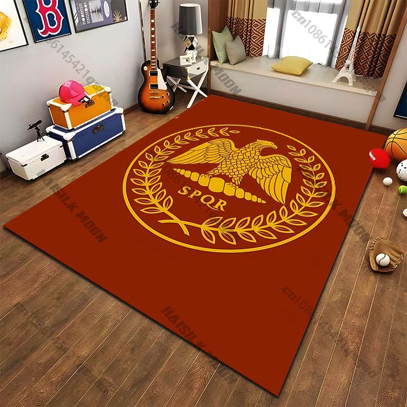Roman Symbolism Authority Representation Carpet Yoga Living Room Room Decor Children's Crawling Mat Doormat Area Rug