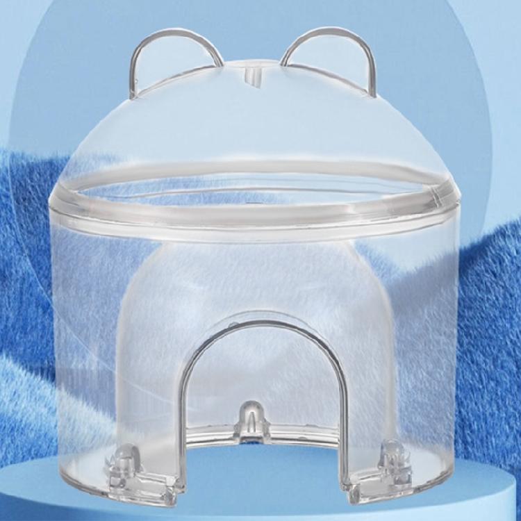 Practical Hamsters Cooling Solution Safe Ice House Hollow Designs Sleep Nest For Hamster Summer Comfort