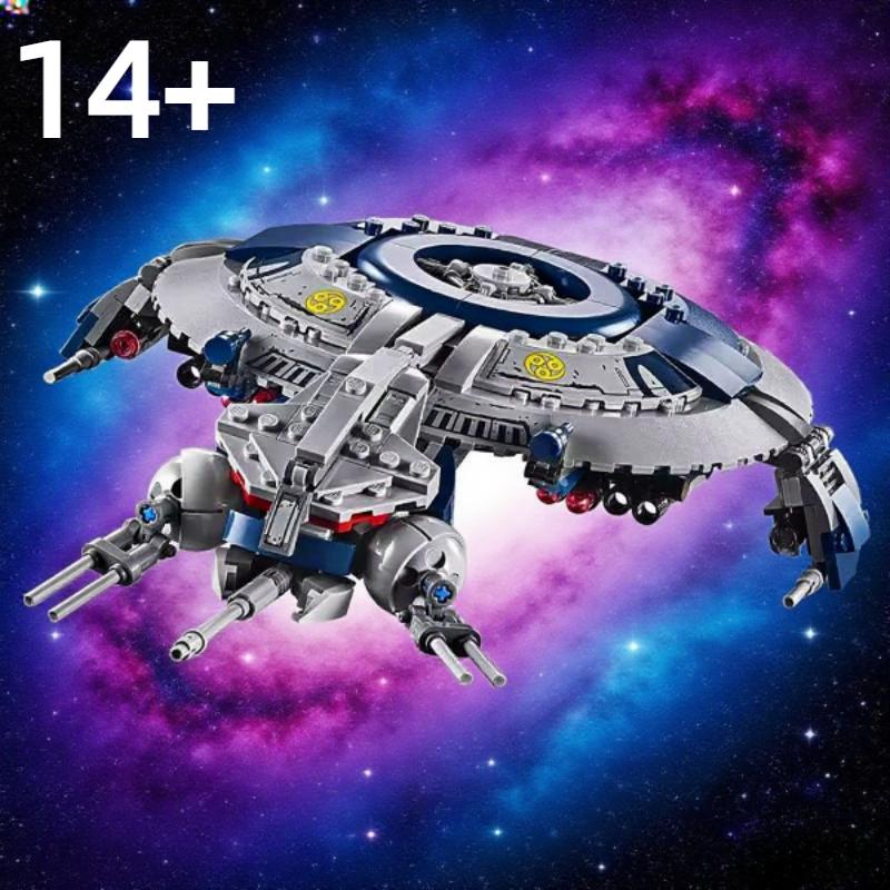 MOC 75233 Droid Gunship Building Blocks Model Bricks Space Fight Fighter 389PCS Toys For Kids Adults Birthday Christmas Gifts