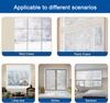 47 In. X 63 In. Indoor Window Insulation Kit for Winter Keep Cold Out