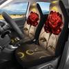Acessórios de Carro de Rosa para SUV Capa de Assento de Rosa Vermelha para Mulheres ar Capa de Assento Apenas para os Bancos Dianteiros Conjunto Completo de 2 para Carro para Carro
