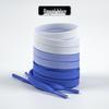 Colorful Gradient Shoelaces for Air Force 1, Skate, and White Casual Shoes (1 Pair)