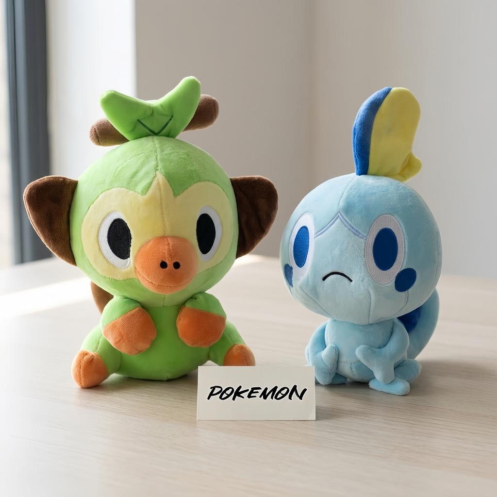 8Th Generation Plush Toys Grookey Scorbunny Sobble Stuffed Doll Cartoon Toys Hobbies Collection Home Decor Toys Gifts