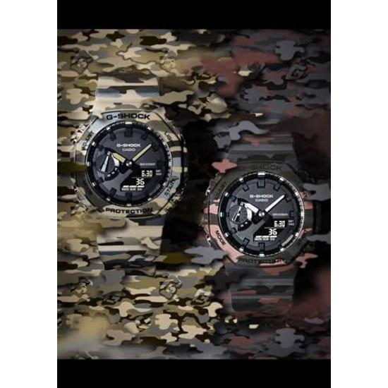 Casio G-Shock Watch Domestic Genuine Product Made Environmentally Friendly Materials GA-2100CM-5AJF Mens Beige