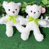 New Plush Toy Silk Scarf Bear 8 Inch Grab Machine Doll Wedding Throwing Holiday Gifts Birthday Gifts
