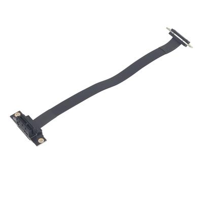 PCI E 3.0 1X To 1X Extension Cable 8Gbps 20cm 90 Degree Right Angle PCI E 3.0 1X Riser Extender for