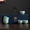 Sushis Ru Kiln Ceramic Kung Fu Teacup Gift Set