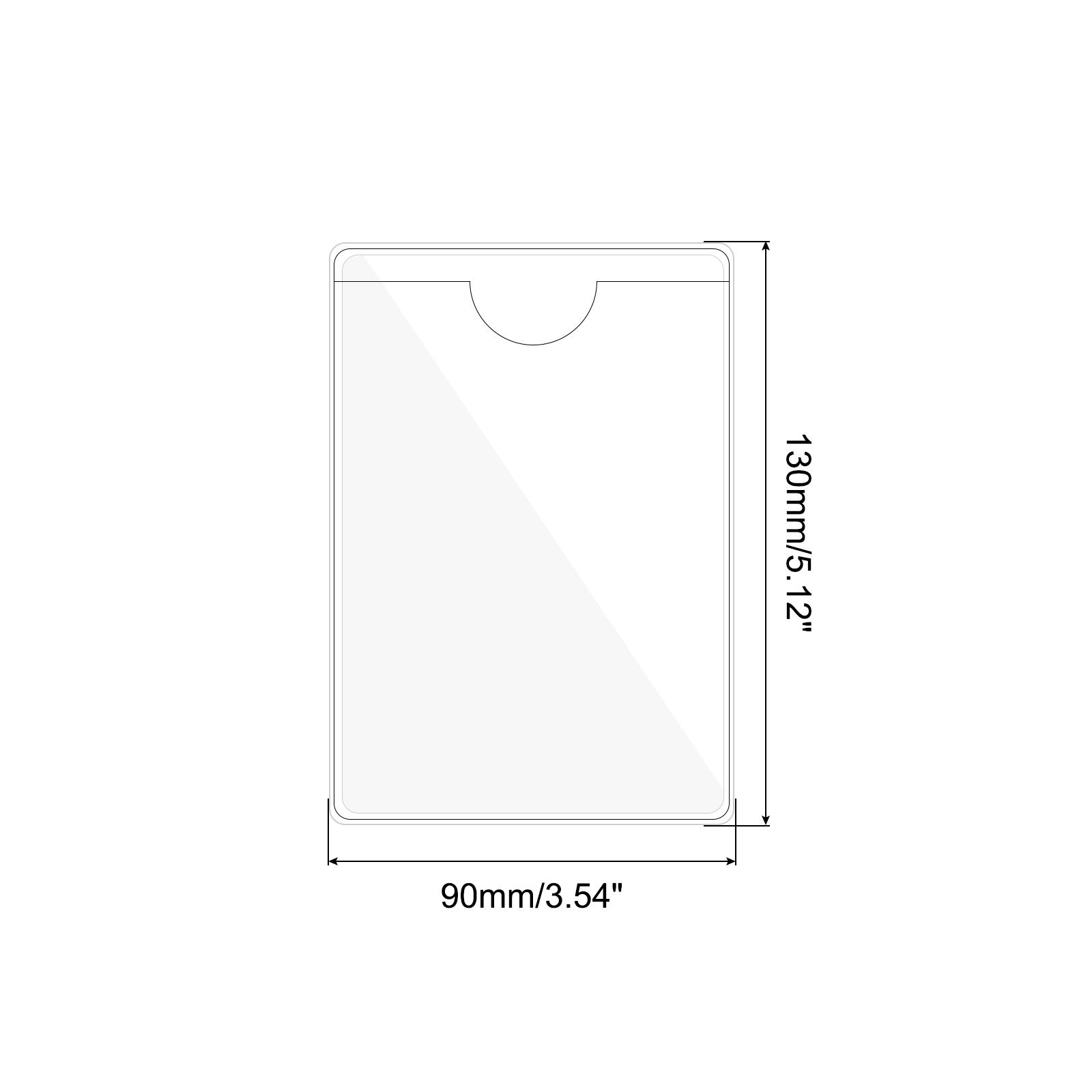 20/30Pcs Self Adhesive Index Card Pockets Clear Plastic Library Label Holder with Top Open Sticky Pocket Sleeves for Note Cards