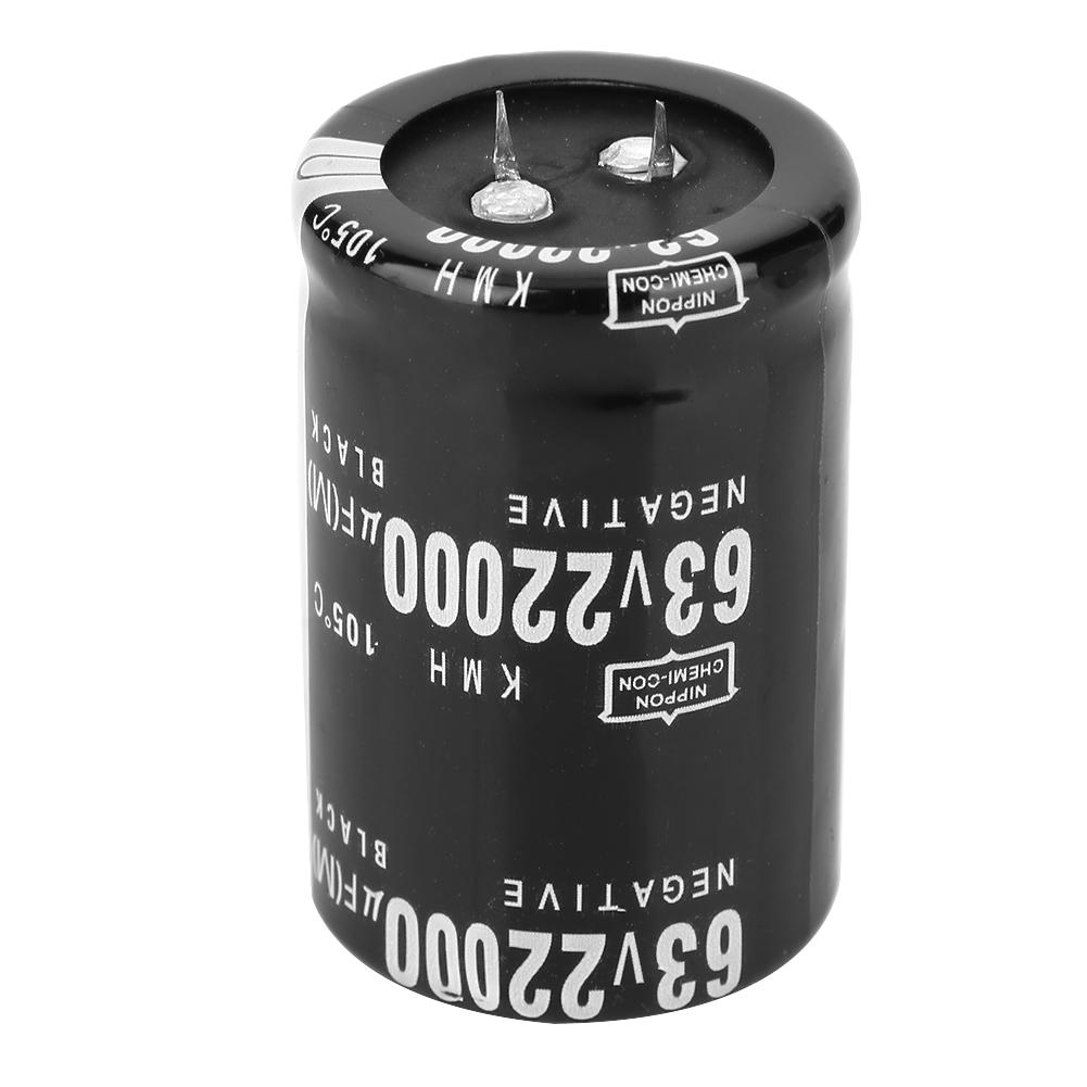 Condensator electrolitic din aluminiu 63V 22000microfarad 105 grade Celsius Standard (SN) Terminal Condensator 35x50mm