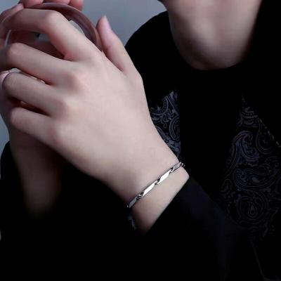 Модний призматичний браслет-ланцюжок з насінням дині: Легкий розкішний та модний дизайн для пар