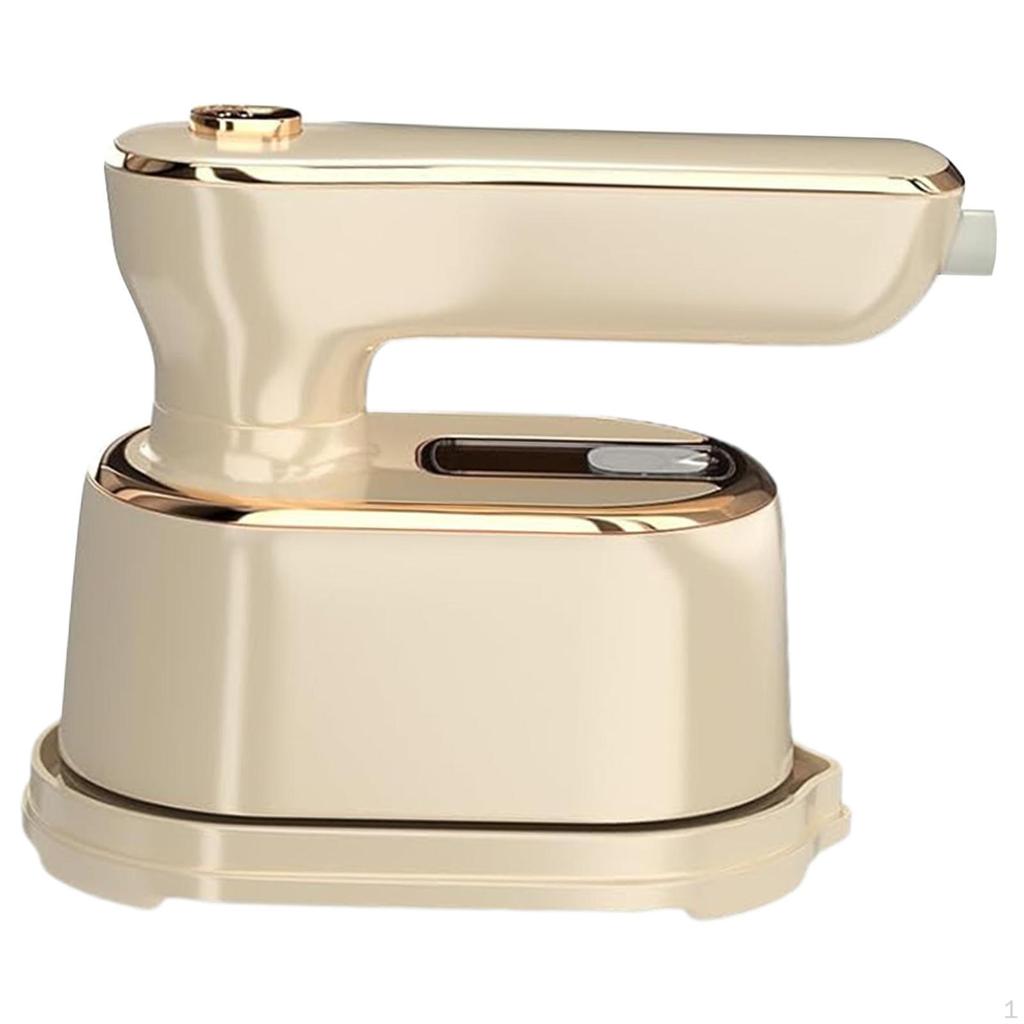Portable Steamer for Clothes EU Plug Mini Steam Iron Travel College Dorm White