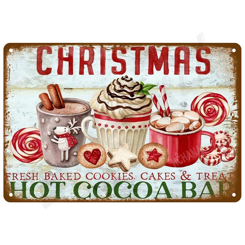 Vintage Metal Signs Plates Posters House Interior Bathroom Wall Art Mural Aesthetic Room Home Decor Decorations Retro Tin Sign